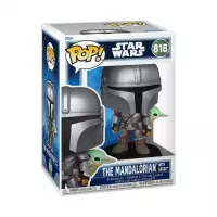 Ilustracja produktu Funko POP Star Wars: The Mandalorian & Grogu - The Mandalorian w/Grogu